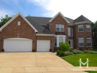 Dunhaven Woods subdivision in Palatine, IL