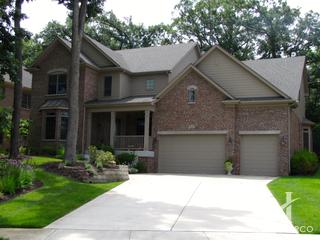 Dunhaven Woods subdivision in Palatine, IL