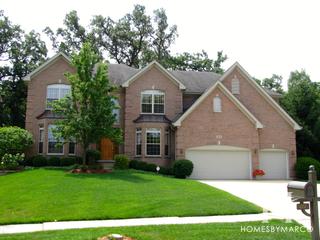 Dunhaven Woods subdivision in Palatine, IL