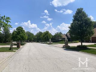 Woodland Shores subdivision in Palos Park, IL