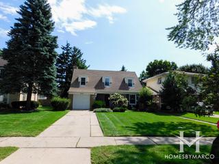 Southwest Woods subdivision in Park Ridge, IL