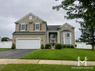 Crossings at Wolf Creek subdivision in Plainfield, IL