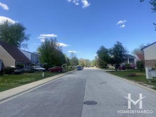 Thornwilde subdivision in Warrenville, IL