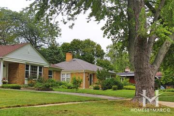 Lowell Manor subdivision in Wheaton, IL