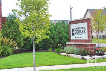 Courthouse Square building in Wheaton, IL