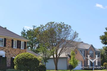 Danada North subdivision in Wheaton, IL