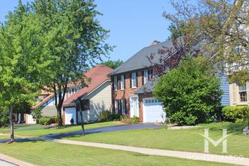 Danada East subdivision in Wheaton, IL