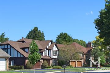 Danada East subdivision in Wheaton, IL