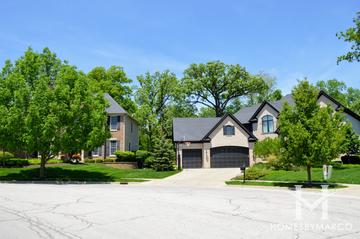 Woodland Oaks subdivision in Wheaton, IL