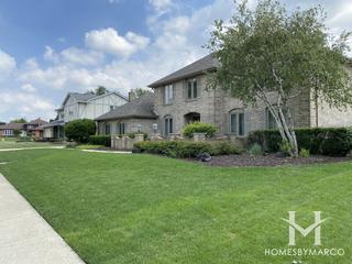 Ishnala Woods subdivision in Orland Park, IL