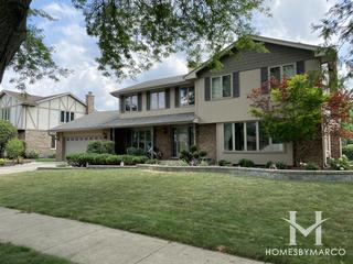 Ishnala Woods subdivision in Orland Park, IL