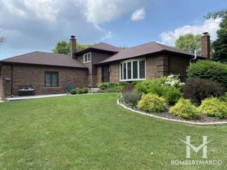 Ishnala Woods subdivision in Orland Park, IL