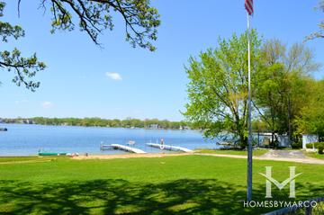 Lake Shore Park subdivision in Wauconda, IL