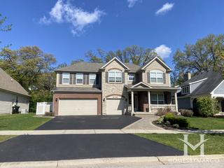 Garfield Court subdivision in Winfield, IL