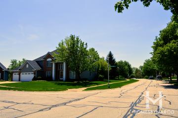 James Place subdivision in Wheaton, IL