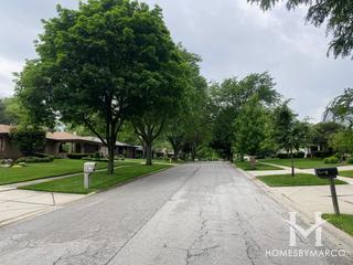 Farmingdale Cove subdivision in Westmont, IL