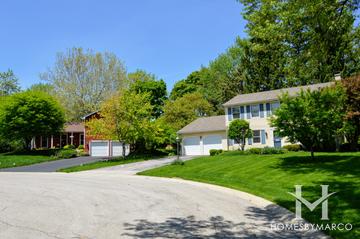 Pioneer Terrace subdivision in Wheaton, IL