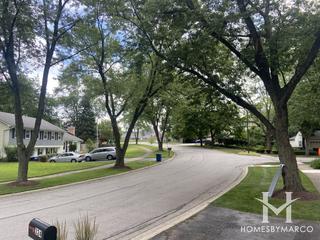 Century Hill subdivision in Naperville, IL