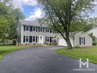 Century Hill subdivision in Naperville, IL