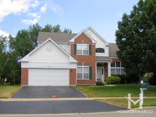Kingsport Woods subdivision in Gurnee, IL