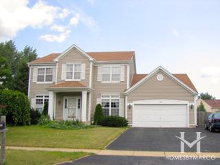 Kingsport Woods subdivision in Gurnee, IL