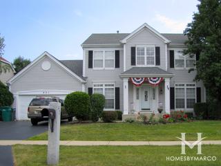 Kingsport Woods subdivision in Gurnee, IL