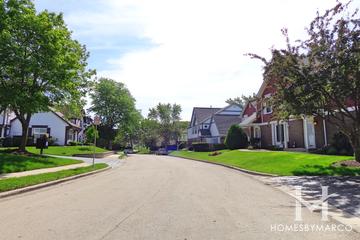Highpoint subdivision in Lisle, IL