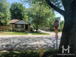 Jonquil Terrace subdivision in Niles, IL