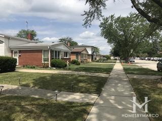 Ballard Terrace subdivision in Niles, IL