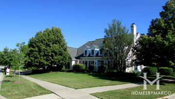 Persimmon subdivision in Orland Park, IL