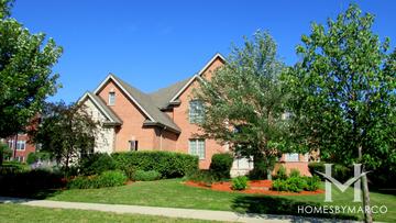 Persimmon subdivision in Orland Park, IL