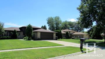 Lancaster subdivision in Orland Park, IL