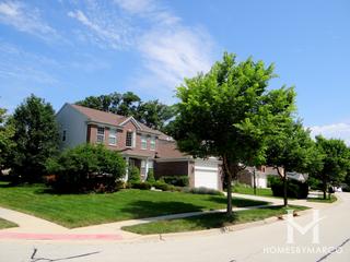 Suncrest North subdivision in Streamwood, IL