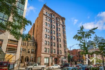 The Brewster building in the Sheffield & DePaul neighborhood of Chicago, IL