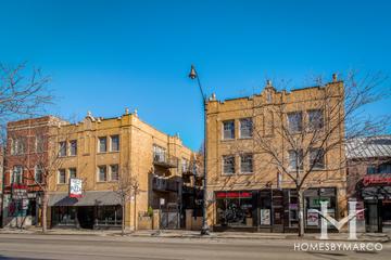Lincoln Park Terrace building in the Lincoln Park neighborhood of Chicago, IL
