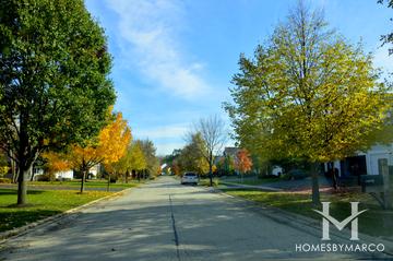 Natures Way subdivision in Lindenhurst, IL