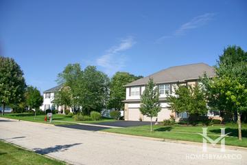 Sarah Ridge Estates subdivision in Crystal Lake, IL