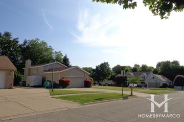 Brittany Heights subdivision in McHenry, IL