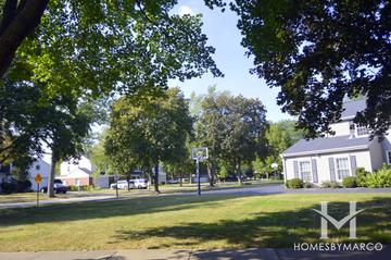 St Stephens Green subdivision in Northbrook, IL