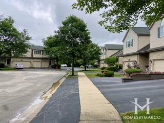 Villas on the Pond subdivision in Roselle, IL