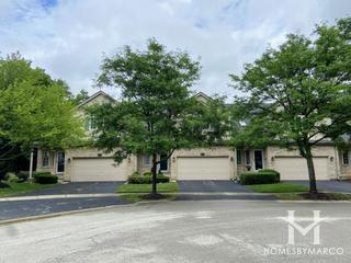 Villas on the Pond subdivision in Roselle, IL