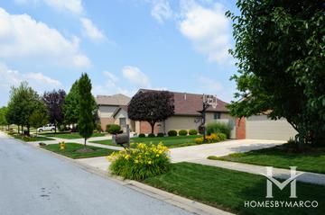 Fairfield Glen subdivision in Tinley Park, IL