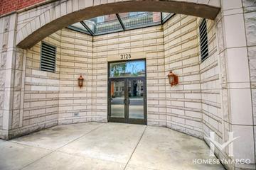 Logan View building in the Logan Square neighborhood of Chicago, IL