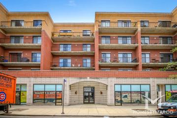 Logan View building in the Logan Square neighborhood of Chicago, IL