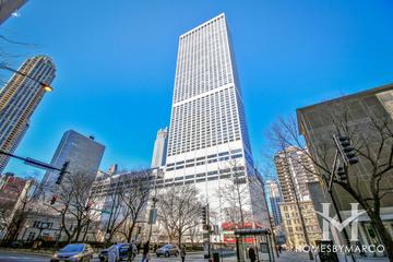 Water Tower Residences building in the Streeterville neighborhood of Chicago, IL
