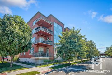 Celadon Flats building in the Bucktown neighborhood of Chicago, IL