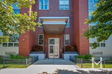 Celadon Flats building in the Bucktown neighborhood of Chicago, IL