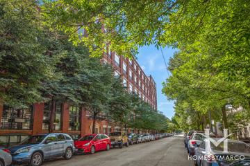 The Pac Lofts building in the Wicker Park neighborhood of Chicago, IL