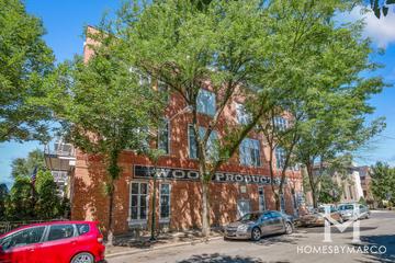Churchill Row Lofts building in the Wicker Park neighborhood of Chicago, IL