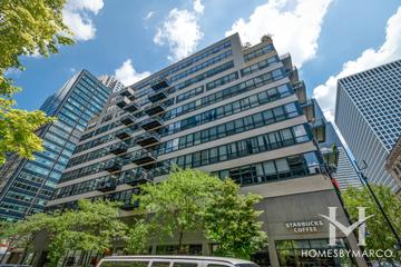 Metropolitan Place building in the West Loop neighborhood of Chicago, IL